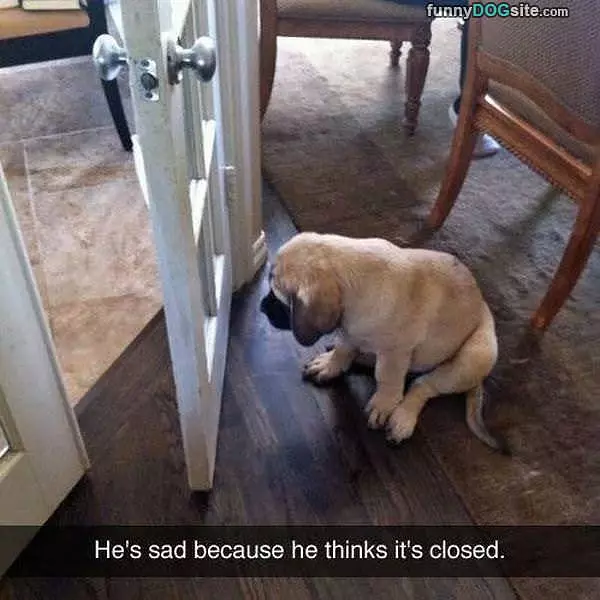 He Is Sad