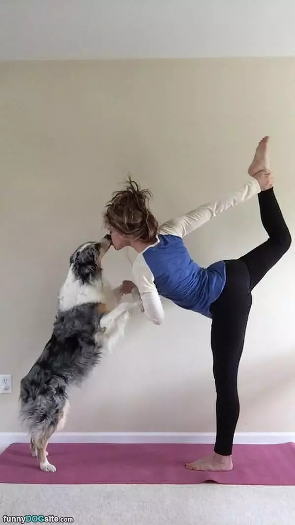 Doing Some Yoga