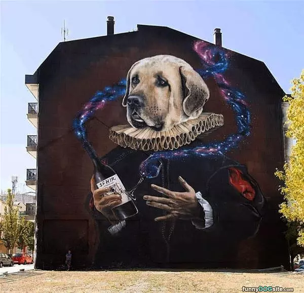 A Dog Mural