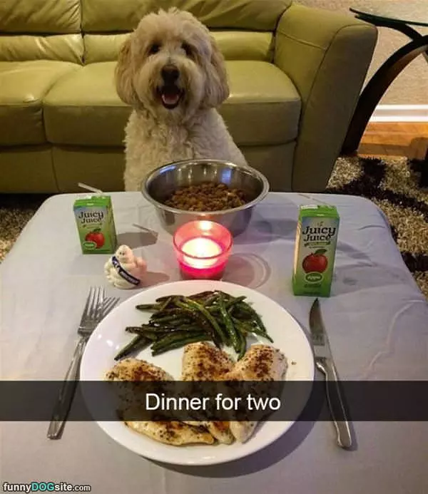 We Have Dinner For Two